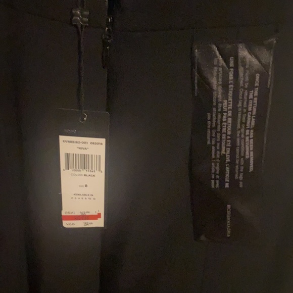 BCBGMAXAZRIA BLACK GOWN - Picture 4 of 4